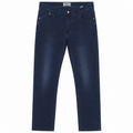 Dark Navy Blue Slim Fit Jeans With Multi pocket - W-134