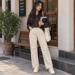 Straight Fit Stretch Jeans With Multi Pocket - W-144