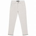 Light Grey High Waist Skinny Jeans - W-145