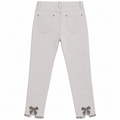 Light Grey High Waist Skinny Jeans - W-145