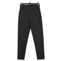 Black High Waist Slim Fit Pants - W-146