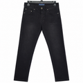 Jet Black Slim Fit Stretch Jeans - M-154