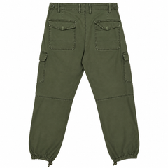 Olive Green Cargo Jogger Pants - M-155