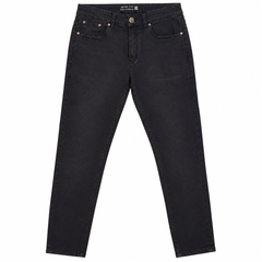 Jet Black Slim Fit Stretch Jeans - M-157