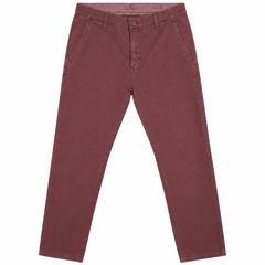 Maroon Slim Fit Pants With Multi Pocket - M-158