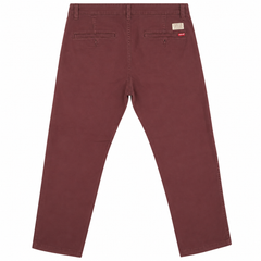 Maroon Slim Fit Pants With Multi Pocket - M-158