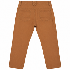 Camel Slim Fit Pants With Multi Pocket - M-160