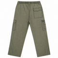 Olive Green Cargo Pants With Multi Pocket - M-163