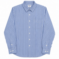 Full Sleeves Striped Casual Shirt With Front Chest Pocket - M-145