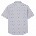 Short Sleeves Button Down Printed Shirt - M-140