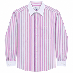 Full Sleeves Striped Casual Shirt With Front Chest Pocket - M-143