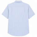 Short Sleeves Button Down With Front Pocket Printed Shirt - M-146