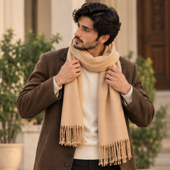 Plain Wool Muffler -R-39