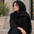Plain Wool Stole Light&Soft -R-49