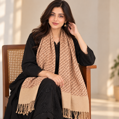 Double Sided Turkish Pashmina -R-58