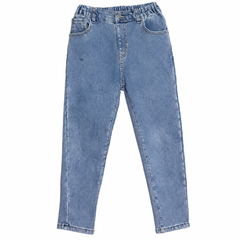 Stretch Denim Jeans with Elastic Waist - K-184