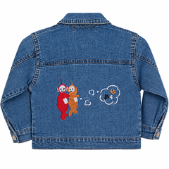 Jacket with Teletubbies Embroidery - K-166