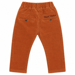 Corduroy Pants with Elastic Waist - K-177