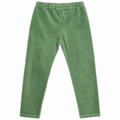 Corduroy Leggings with Elastic Waist - K-179
