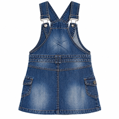 Denim Dungaree Dress / Overall Dress - K-169