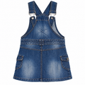 Denim Dungaree Dress / Overall Dress - K-169