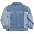 Patchwork Denim Jacket with Embroidery - K-174