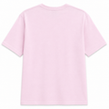 Short sleeves round neck front graphic t shirt - W-115