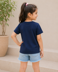 Short Sleeves Round Neck With Graphic Print T-Shirt- K-25