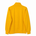 Quarter-Zip Standup Collar Ribbed Cuff Sweatshirt