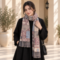 Wool Blended Soft Acrylic Wool Muffler - R-13