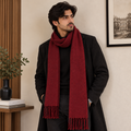 Double-Sided Wool Muffler - R-19