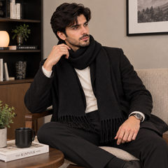 Plain Wool Muffler - R-20