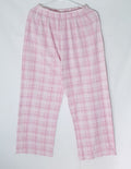 Checkered pajama pant.