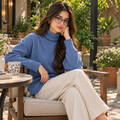 Plain, High Neck, Full Sleeves - W -191