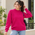 Women's Premium High Neck Sweater -W-161