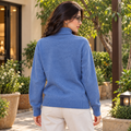 Plain, High Neck, Full Sleeves - W -191