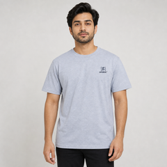 Half Sleeve Crew Neck Graphic Printed T Shirt - M-42