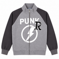 High Quality Screen Print + Embroidered Patch Logo Bomber Zipper Jacket - K-208