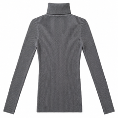 Long Plain, High Neck, Full Sleeves - W -178