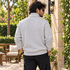 Plain - Left chest pe small RH embroidered logo High Neck - M-177