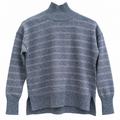 Mock Turtle Neck Sweater / High Neck -W-153