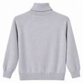Plain, High Neck, Full Sleeves Ribed Hem &Cuff - W -186
