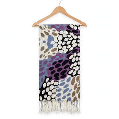 Wool Printed Stole Soft Light Weight - R-21