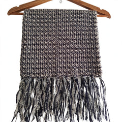 Wool Check Muffler - R-1