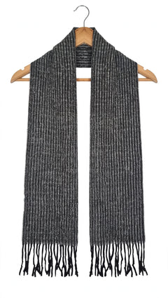 Grey Black Lining Muffler - R-17