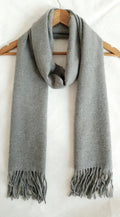 Plain Wool Muffler Light&Soft -R-43