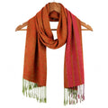 Rust Orange Jacquard -R-63