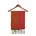 Rust Orange Jacquard -R-63