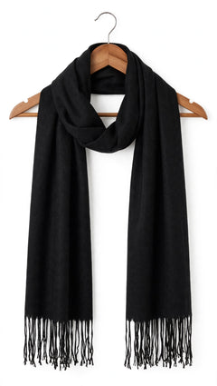 Plain Wool Stole Light&Soft -R-49