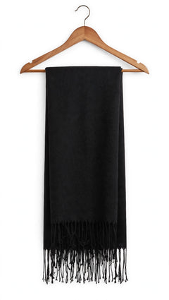 Plain Wool Stole Light&Soft -R-49